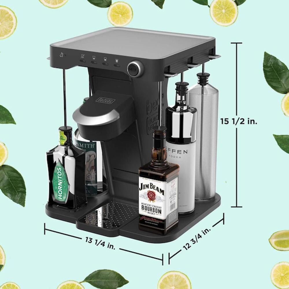Automatic Cocktail Dispenser in Black - Bar Station With Pods!!